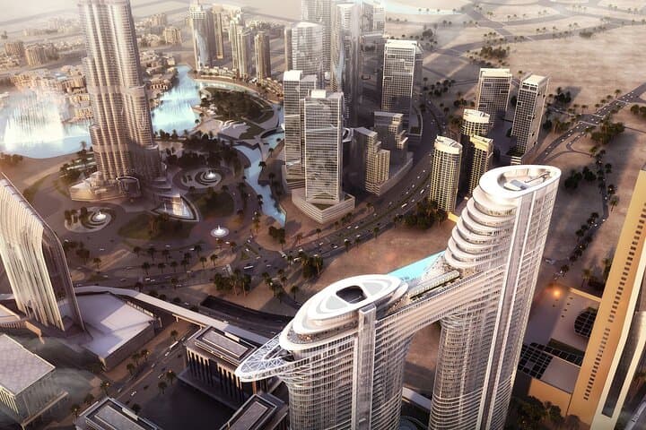 Sky Views Dubai: Observatory, Glass Slide & Edge Walk with Private Transfers photo 2