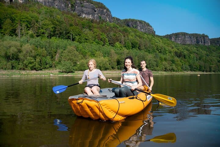 Paddle the Elbe: Děčín to Bad Schandau Raft and Bike Return photo 5
