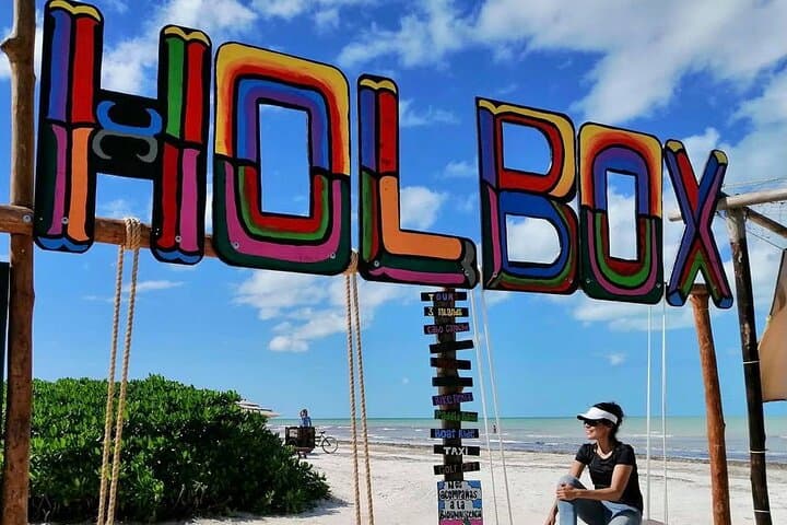 Day Trip to Holbox: Two-Island Boat Tour & Yalahau Cenote from Cancun