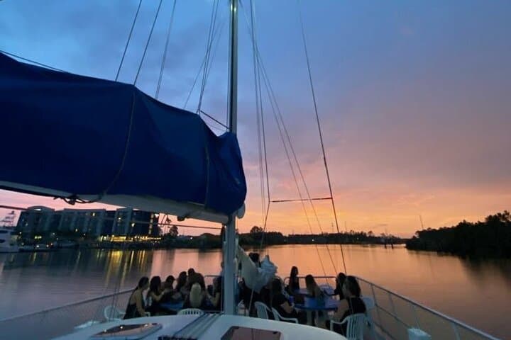 Orange Beach Sunset Sailing Cruise: Evening Catamaran Tour in the Intracoastal Back Bays photo 4