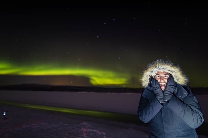 Rovaniemi Northern Lights Tour with BBQ & Drinks — 3-Hour Aurora Hunt