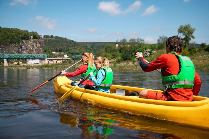 Paddle the Elbe: Canoe from Děčín to Bad Schandau through Bohemian and Saxon Switzerland photo 5