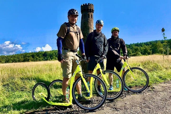 Downhill Kick-Scooter Tour from Děčínský Sněžník: 14 km Ride Through Bohemian Switzerland photo 2