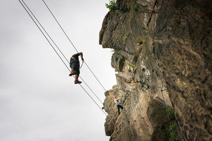 Děčín Via Ferrata: Shepherd's Wall Climb in Bohemian Switzerland photo 6