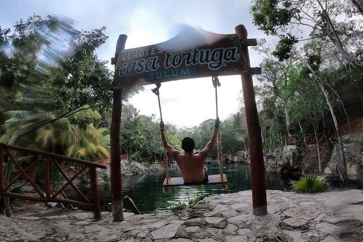 Casa Tortuga Cenotes and Tulum Ruins: Full-Day Riviera Maya Swim and Ruins Tour photo 2
