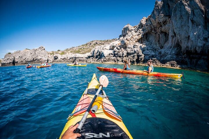 Rhodes Sea Kayaking: Paddle Anthony Quinn Bay, Sea Caves & Snorkel photo 1