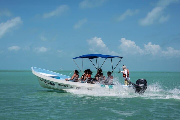 Parasailing Over the Caribbean Sea in Cancún: 10-Minute Flight & Wave Runner Combo photo 6
