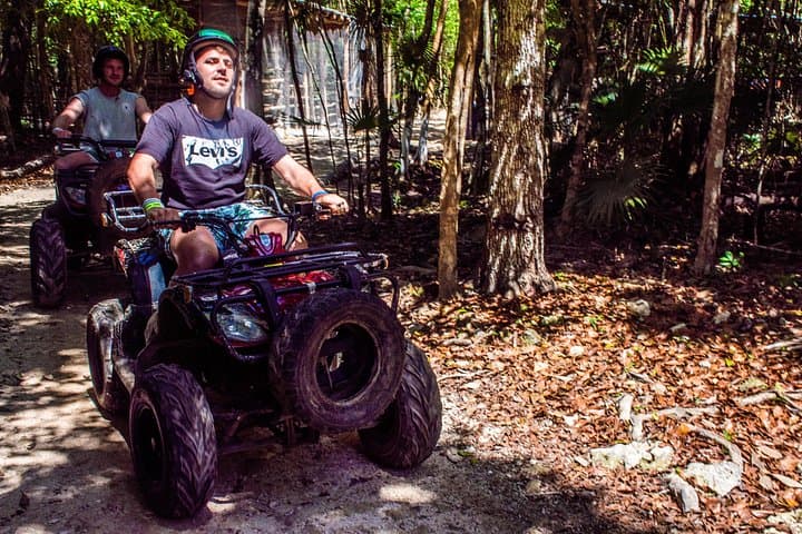 Mayan Jungle Half-Day: ATVs, Ziplines, Horseback & Cenote Swim from Cancun photo 2