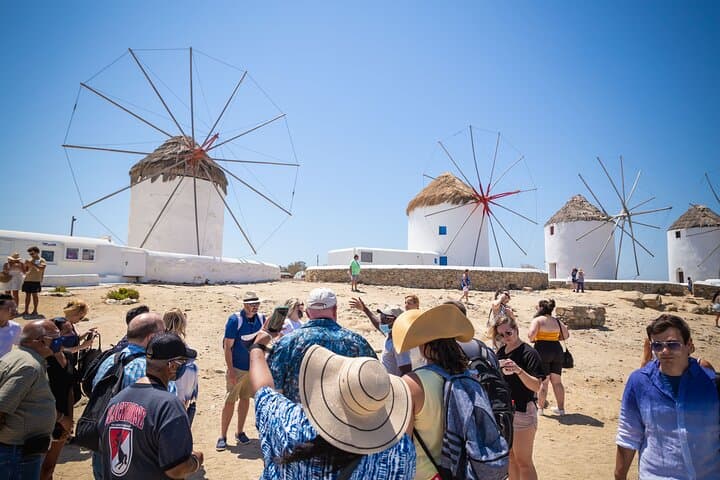 Grand Tour of Mykonos: Farm Lunch, Beaches & Iconic Windmills photo 5