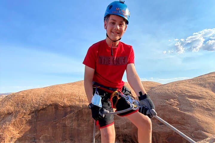 Moab Private Half-Day Canyoneering: Guided Rappels Through Redrock Slots photo 4