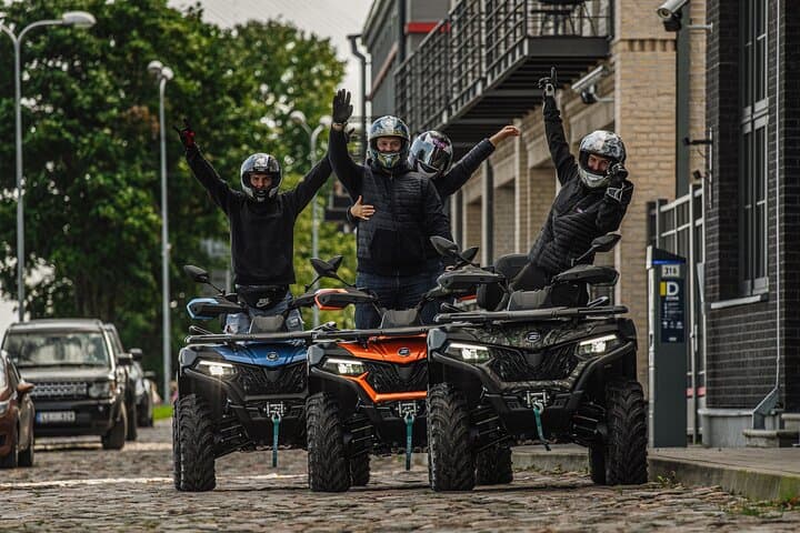 Riga ATV Quad Off-Road & City Guided Tour — 2–3 Hour Adventure