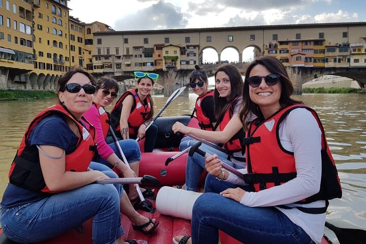 Paddling Under Ponte Vecchio: Rafting the Arno Through Florence's Historic Center photo 3