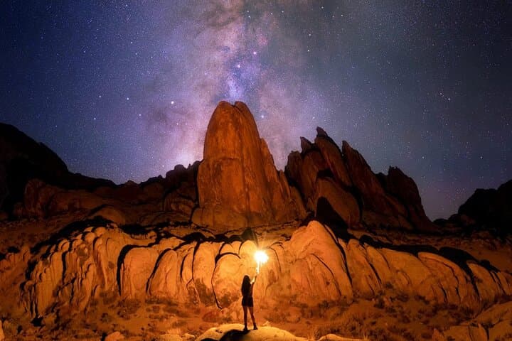 AlUla Stargazing & Moon Night: Bedouin Dinner in Gharameel Desert