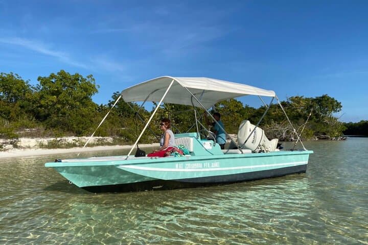 Private Boat Ride Through Cancun's Nichupté Lagoon & Bay — 2-Hour Sightseeing Charter photo 2