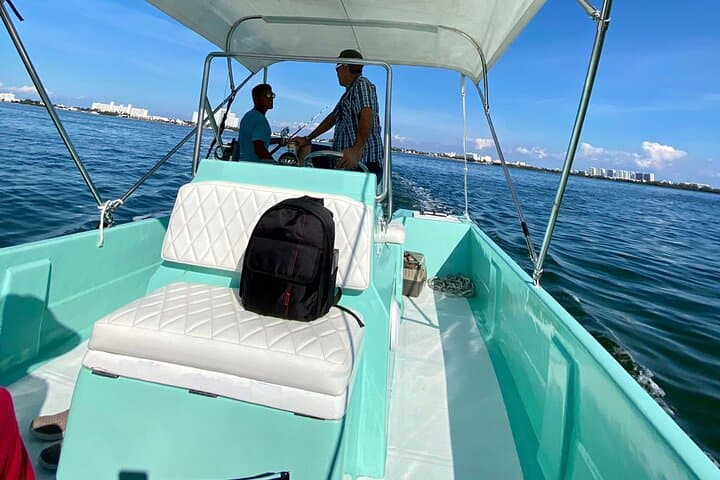 Private Boat Ride Through Cancun's Nichupté Lagoon & Bay — 2-Hour Sightseeing Charter photo 4