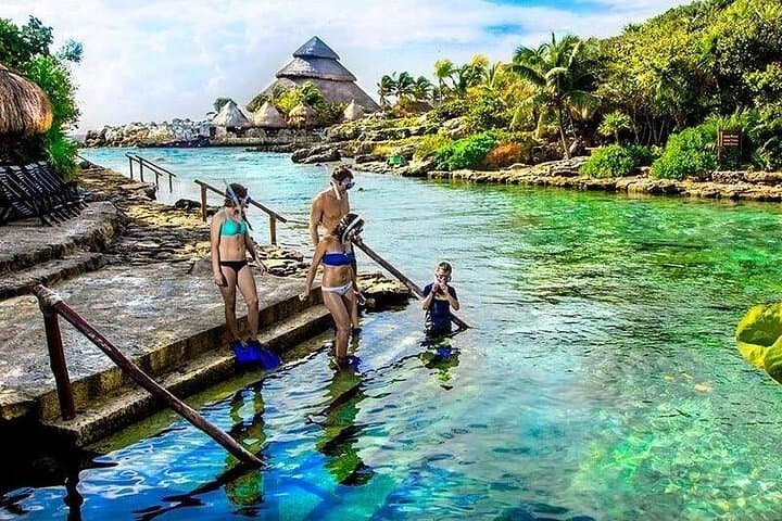 Plus Xcaret Park Ticket — Access Underground Rivers, Plus Area & Buffet