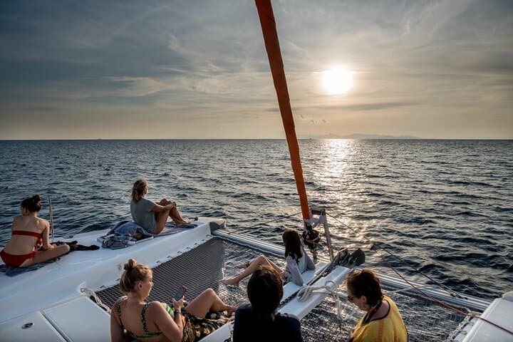 Athens Sunset Catamaran Cruise: Semi-Private Sailing with Meal & Drinks photo 5