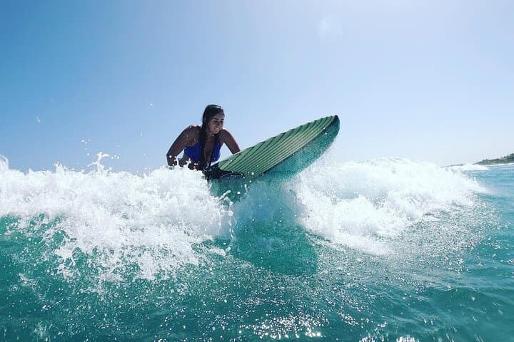 Learn to Surf in Tulum: 1-Hour Private Lesson on the Caribbean photo 2