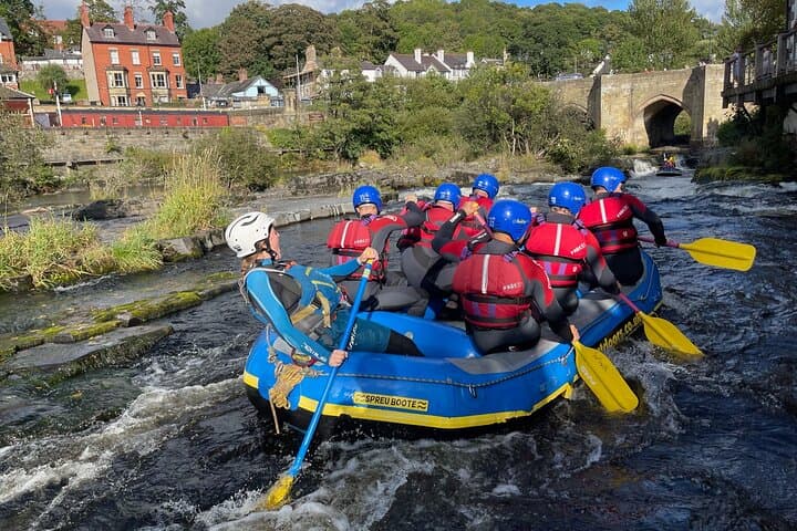 River Dee Whitewater Rafting in Llangollen — 4.5km Adrenaline Run