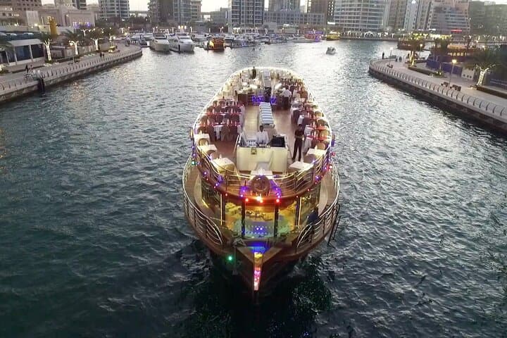 Dubai Marina Dhow Dinner Cruise: Evening Sail & Buffet Along the Waterfront photo 2