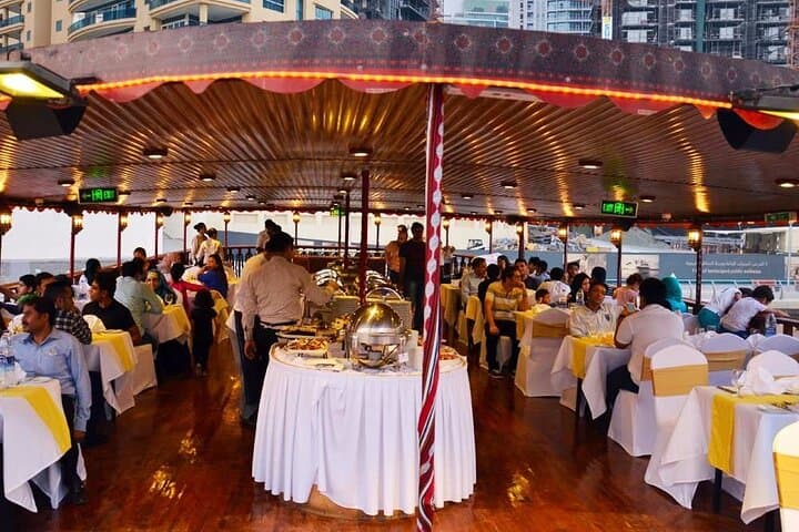 Dubai Marina Dhow Dinner Cruise: Evening Sail & Buffet Along the Waterfront photo 4