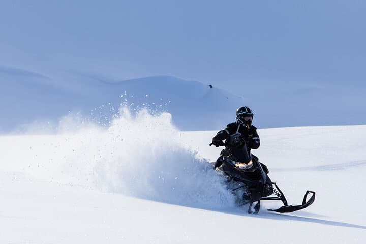 Glacier Rush: High-Speed Snowmobiling on Langjökull from Gullfoss photo 2