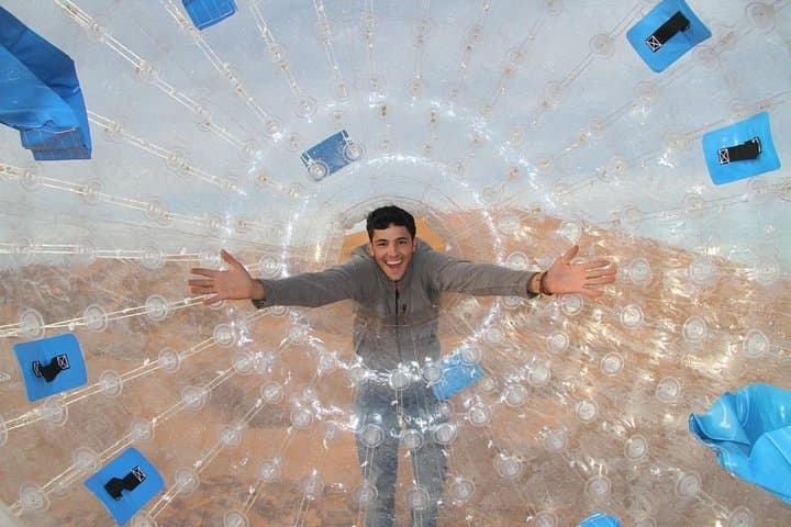 Zorbing the Erg Chebbi Dunes: Sand Ball Adventure in Merzouga photo 4