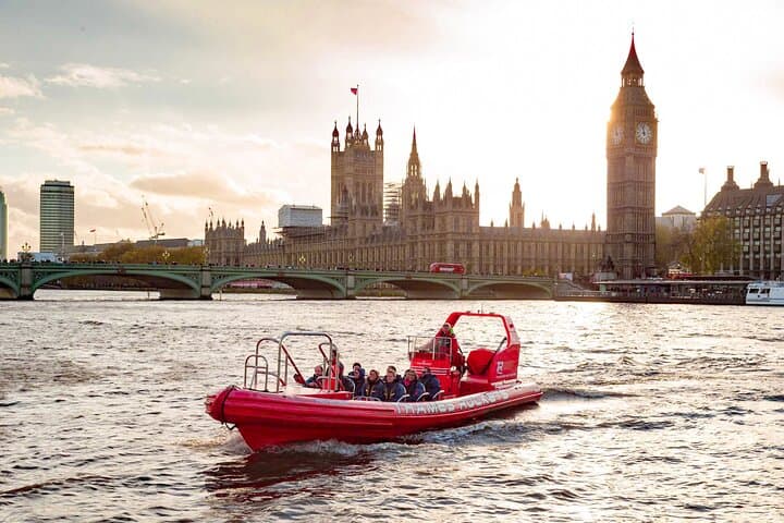 Thames Rockets Sunset Speedboat Ride — High-Speed London River Cruise photo 5