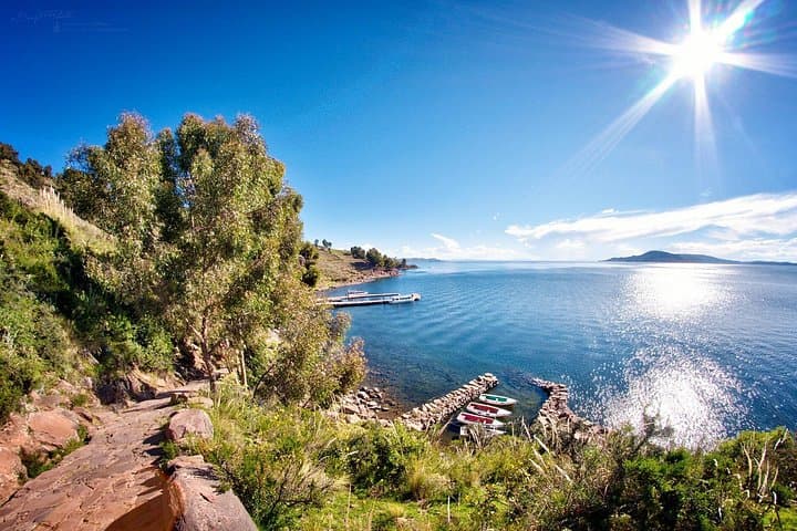 Lake Titicaca Speedboat: Uros Floating Islands & Taquile Cultural Day Trip from Puno photo 4