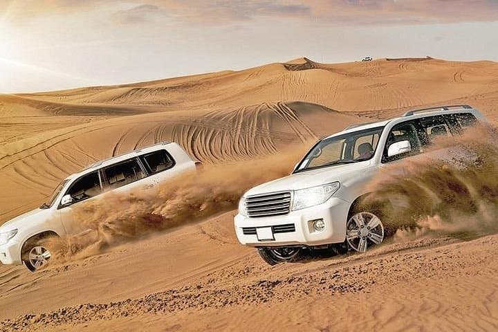 Premium Morning Desert Safari in Dubai — Dune Bashing & Sand Boarding at Sunrise photo 1