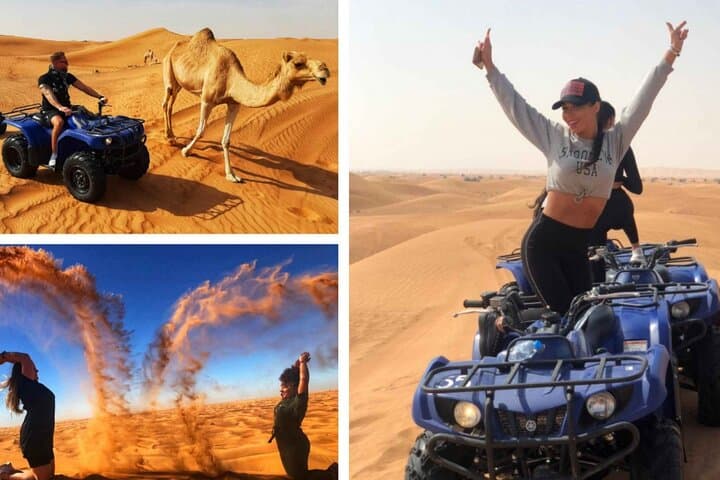 Red-Dunes Morning Desert Safari: Quad Biking, Dune Bashing & Sandboarding at Sunrise photo 3
