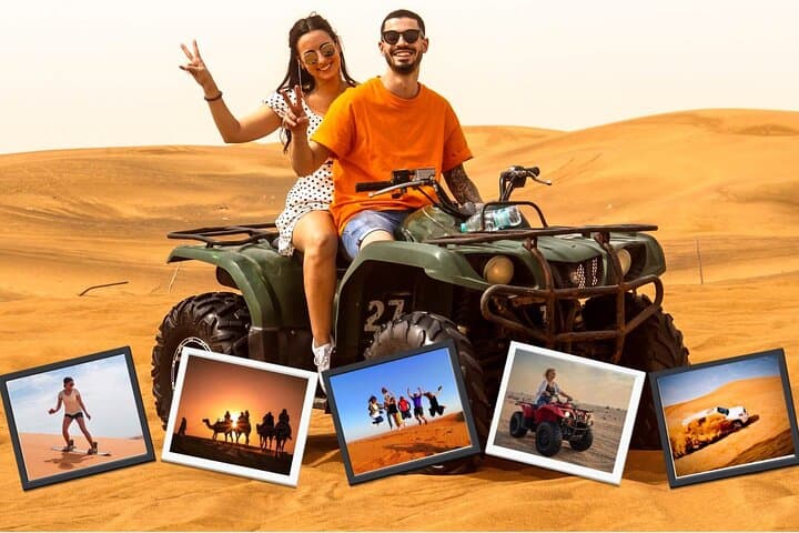 Red-Dunes Morning Desert Safari: Quad Biking, Dune Bashing & Sandboarding at Sunrise photo 4