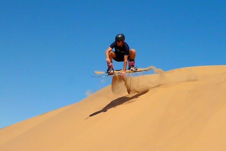 Red-Dunes Morning Desert Safari: Quad Biking, Dune Bashing & Sandboarding at Sunrise photo 6