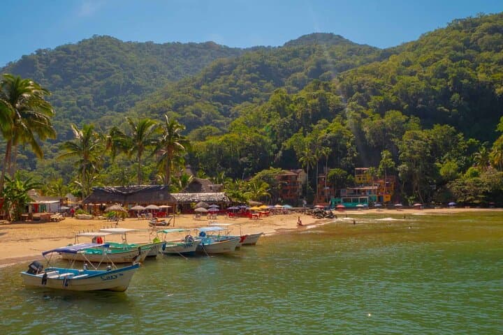 Private Boat Tour to Yelapa: Snorkel Los Arcos & Hike Yelapa Waterfall photo 1