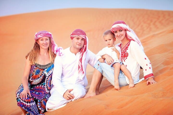 Dubai Dune Dinner Safari: Sunset Dunes, Live Shows & BBQ Buffet photo 4