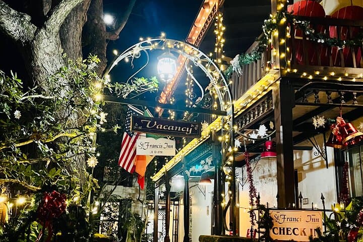 St. Augustine Private Electric Golf Cart Ghost Tour — Lincolnville Night Ride photo 5