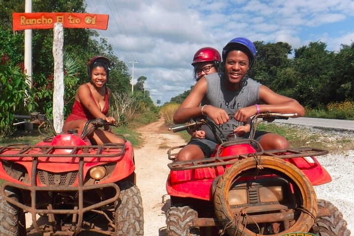Super Combo: ATV, Zipline & Cenote Swim Adventure Near Puerto Morelos photo 6