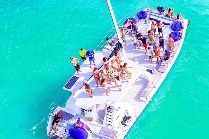 Punta Cana Catamaran Cruise: Snorkel, Parasail & Natural Pool Party photo 3