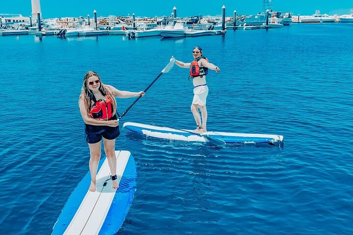 Jumeirah Stand-Up Paddle: 1-Hour SUP Cruise & Café Break with Popeye Jetski photo 3