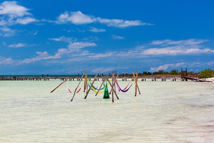 Holbox and Punta Mosquito Day Trip from Playa del Carmen: Ferry, Golf Cart, and Sandbar Reflections photo 4