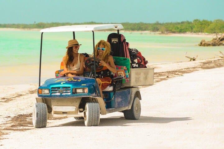 Punta Mosquito & Holbox Day Trip from Cancún: Beaches, Birds and Golf Carts photo 4