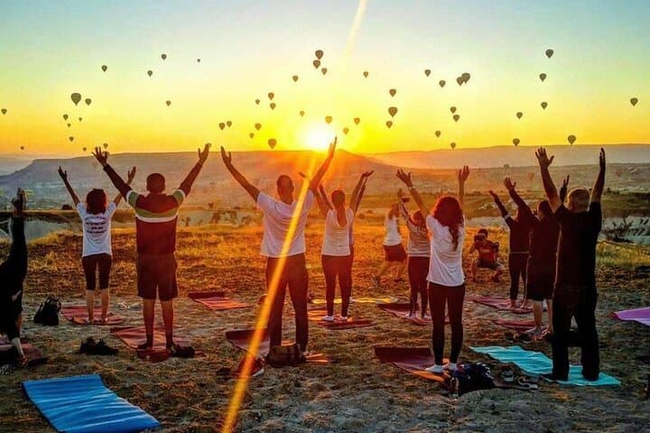 Outdoor Yoga in Zemi Valley, Cappadocia: Morning Flow Among Fairy Chimneys