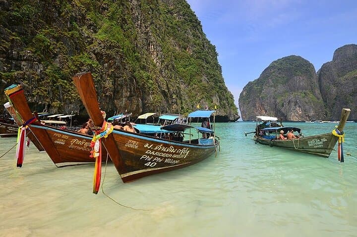 Phi Phi Longtail Half-Day: Snorkeling Pileh Lagoon, Maya Bay Photos & Viking Cave photo 2