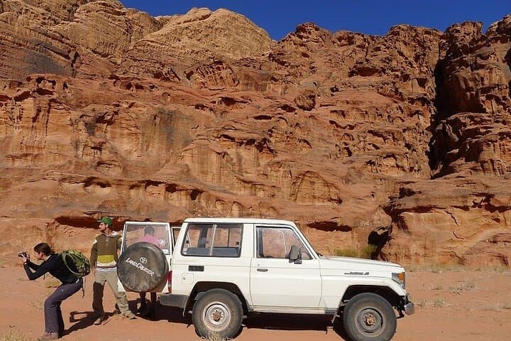 Wadi Rum Full-Day Jeep Tour with Camel Ride — Explore Lawrence’s Desert photo 5