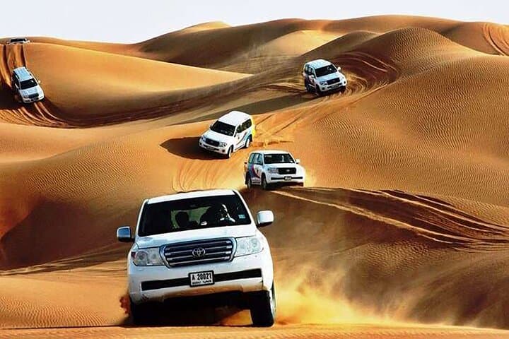 Dubai Desert Safari VIP Private Car — Evening Dune Bashing, BBQ & Live Shows photo 3
