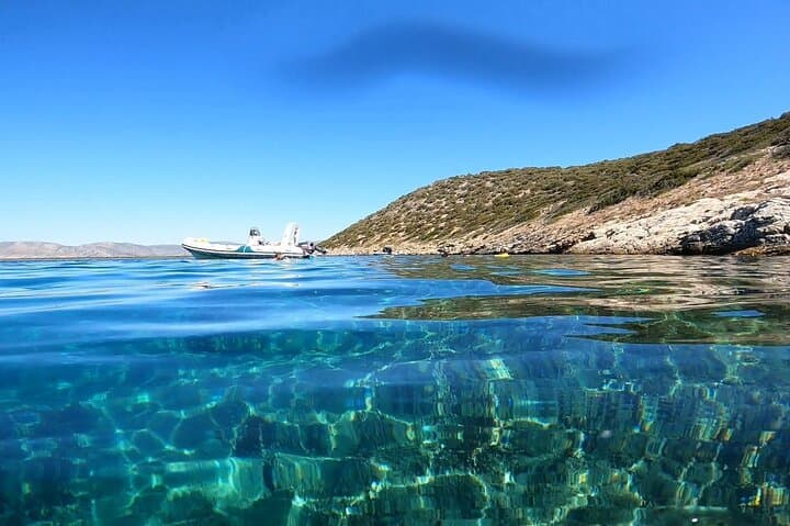 Schinias & Marathon Snorkel: Small-Group Boat Excursion from Nea Makri photo 2