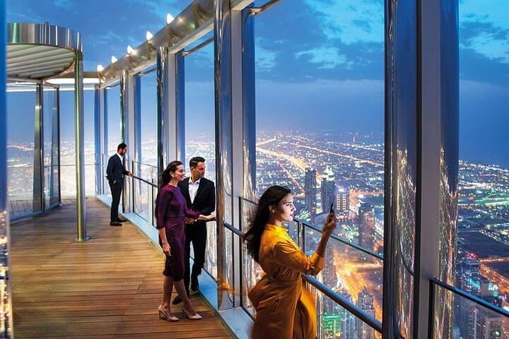 Burj Khalifa Level 124–125: At the Top Observation Deck & VR Experience