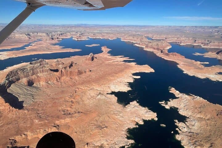 Aerial Scenic Flight Over Lake Powell and Canyonlands National Park photo 2