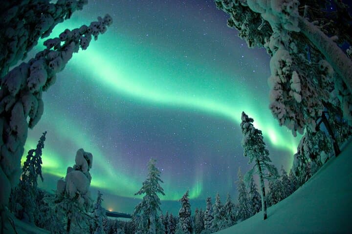 Aurora Ice Floating in Rovaniemi: Dry-Suit Northern Lights Float on a Frozen Lake photo 5