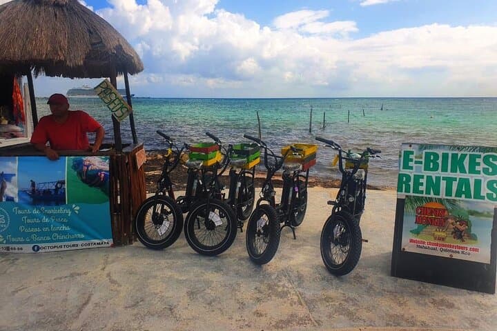 Mahahual Electric Bike Adventure: Coastline Tour to Colerain Lighthouse photo 2